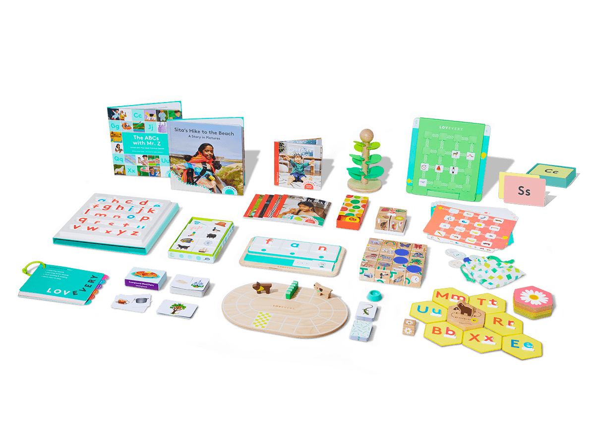 Lovevery Reading Skill Set Sounds to Reading